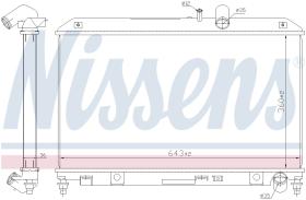 Nissens 68540 - RADIADOR MAZDA RX-8 II(SE17)(08-)1.