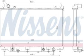 Nissens 68552 - RADIA MAZDA 2 (DY) 1.3I (03-)