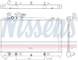 Nissens 68553 - RADIADOR MAZDA 6 (GH) 2.0 I 16V (07>) M/A