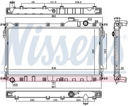 Nissens 68559 - RADIADOR MAZDA MX 5 I(NA)(89-)1.8 I