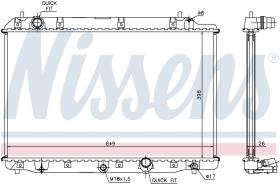 Nissens 68602A - RADIA HONDA CRV II 2.2 CTDI (02>5/06) FRV2.2 CTDI (05>)