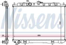 Nissens 68705A - RADIA NISSAN X-TRAIL T30 2.0 16V/2.5I (01>)