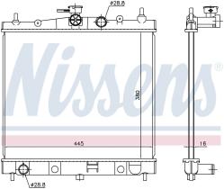 Nissens 68728 - RADIADOR NISSAN MICRA/MARCH(K12)(02