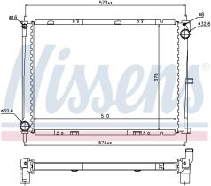 Nissens 68731 - RADIADOR NISSAN MICRA/MARCH(K12)(02