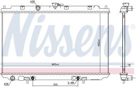 Nissens 68732 - RADIA NISSAN ALMERA TINO 1.8I AUT. (03/01-)