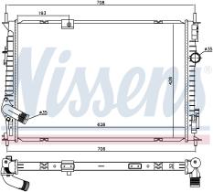 Nissens 68733 - RADIA NISSAN QASHQAI 1.6 DCI 130CV (2/07>)