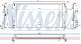 Nissens 68737 - RADIADOR NISSAN LEAF(ZE0)(10-)ELECT