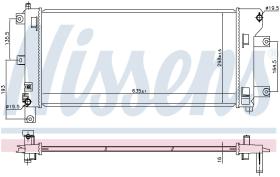 Nissens 68773 - RADIADOR NISSAN LEAF(ZE0)(10-)ELECT