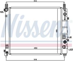 Nissens 68796 - RADIADOR NISSAN MICRA/MARCH(K13)(10