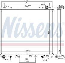 Nissens 68809 - RADIADOR NISSAN PATHFINDER III(R51)