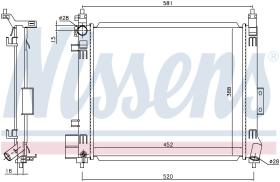 Nissens 68810 - RADIADOR NISSAN NOTE(E12)(13-)1.2 D