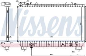 Nissens 69095 - RADIADOR CHEVROLET CAMARO V(10-)3.6