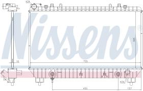 Nissens 69096 - RADIADOR CHEVROLET CAMARO V(10-)3.6