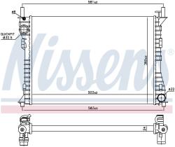 Nissens 69224 - RADIADOR FORD FIESTA V(CBK)(01-)ST