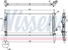 Nissens 69226 - RADIA FORD TRANSIT VII 2.2TDCI/2.4TDCI/2.3I 16V +AC (06>)