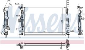 Nissens 69238 - RADIA FORD FOCUS III/C-MAX 1.5/1.6 TDCI(11>) TRANSIT/TOURNEO