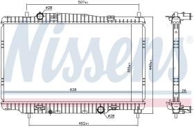 Nissens 69243 - RADIADOR FORD FIESTA VI(CCN)(12-)1.