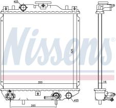 Nissens 69405 - RADIADOR SUZUKI ALTO(HA24)(04-)1.1