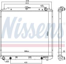 Nissens 69485 - RADIADOR NISSAN PATHFINDER III(R51)