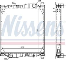 Nissens 69606A - RADIADOR KASSBOHRER BUS