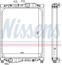 Nissens 69609 - RADIADOR KASSBOHRER BUS