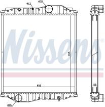 Nissens 696100 - RADIADOR MAN NG(96-)