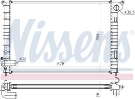 Nissens 69700A - RADIA MINI COOPER/ONE 1.4/1.6 16V (01>)