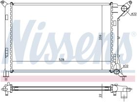 Nissens 69702A - RADIADOR MINI MINI (R50-R53)(01-)ON