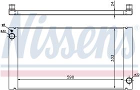 Nissens 69705 - RADIA MINI R56/R55 CLUBMAN (07>) R60 COUNTRYMAN (10>)