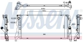 Nissens 69710 - RADIADOR BMW X1 F48(15-)X1 18I