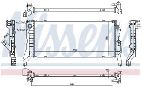 Nissens 69711 - RADIA BMW S2 F45 214D (14-) MINI CLUBMAN (14-)