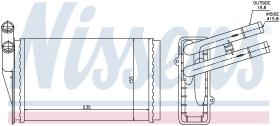 Nissens 70221 - CALEFACTOR AUDI QUATTRO(85)(80-)2.1