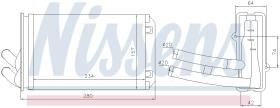 Nissens 70222 - CALEFACTOR AUDI QUATTRO(85)(80-)2.1