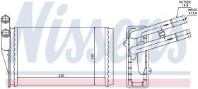 Nissens 70224 - CALEFACTOR VOLKSWAGEN PASSAT B5(3B2