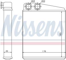 Nissens 70228 - CALEF AUDI A3 II/GOLF V/PASSAT/ALTEA/LEON II (03>)