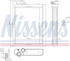 Nissens 70231 - CALEF AUDI A4 (B8) A5 (8T) (04/07>) Q5 (8R) (6/08>)