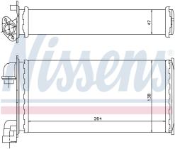 Nissens 70501 - CALEFACTOR BMW 3 E30(82-)318 IS