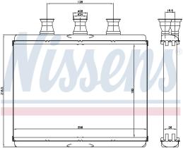 Nissens 70517 - CALEFACTOR ROLLS ROYCE PHANTOM I(02