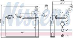 Nissens 70529 - CALEFACTOR BMW X6 F16-F86(13-)X6 30