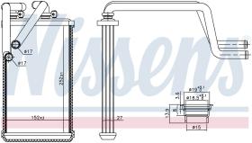 Nissens 707074 - CALEF CITROEN C-CROSSER/C4 AIRCROSS/4007/MITSUBISHI ASX