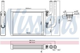 Nissens 707076 - CALEFACTOR MITSUBISHI OUTLANDER(CU2
