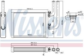 Nissens 707076 - CALEFACTOR MITSUBISHI OUTLANDER(CU2