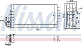 Nissens 707091 - CALEFACTOR CITROEN XSARA PICASSO(N6