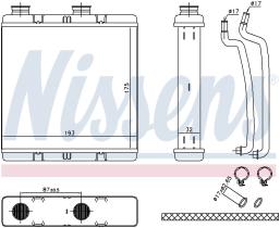 Nissens 707173 - CALEF HONDA CIVIC  VIII (FN.FK) (9/05>)