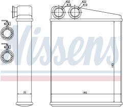 Nissens 70807 - CALEF MINI R55/R56/R57/R60 (06>) MB W169/245 CLASE A (04>)
