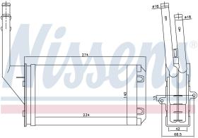 Nissens 71143 - CALEF PEUGEOT 106/CITROEN SAXO