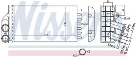 Nissens 71157 - CALEF CITROEN C4 (11/04>) PEUGEOT 307 (00>) + JUNTAS
