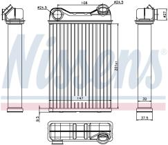 Nissens 71445 - CALEFACTOR ZASTAVA 10(05-)1.2 I