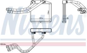 Nissens 71455 - CALEF FIAT DOBLO (11/09>) OPEL COMBO (11/12>)