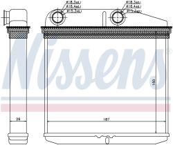 Nissens 71456 - CALEFACTOR ALFA ROMEO MITO(955)(08-